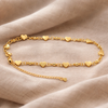 Forever Heart Link Gold Filled  Anklet