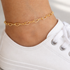 Cherie Heart Link Gold Filled Anklet