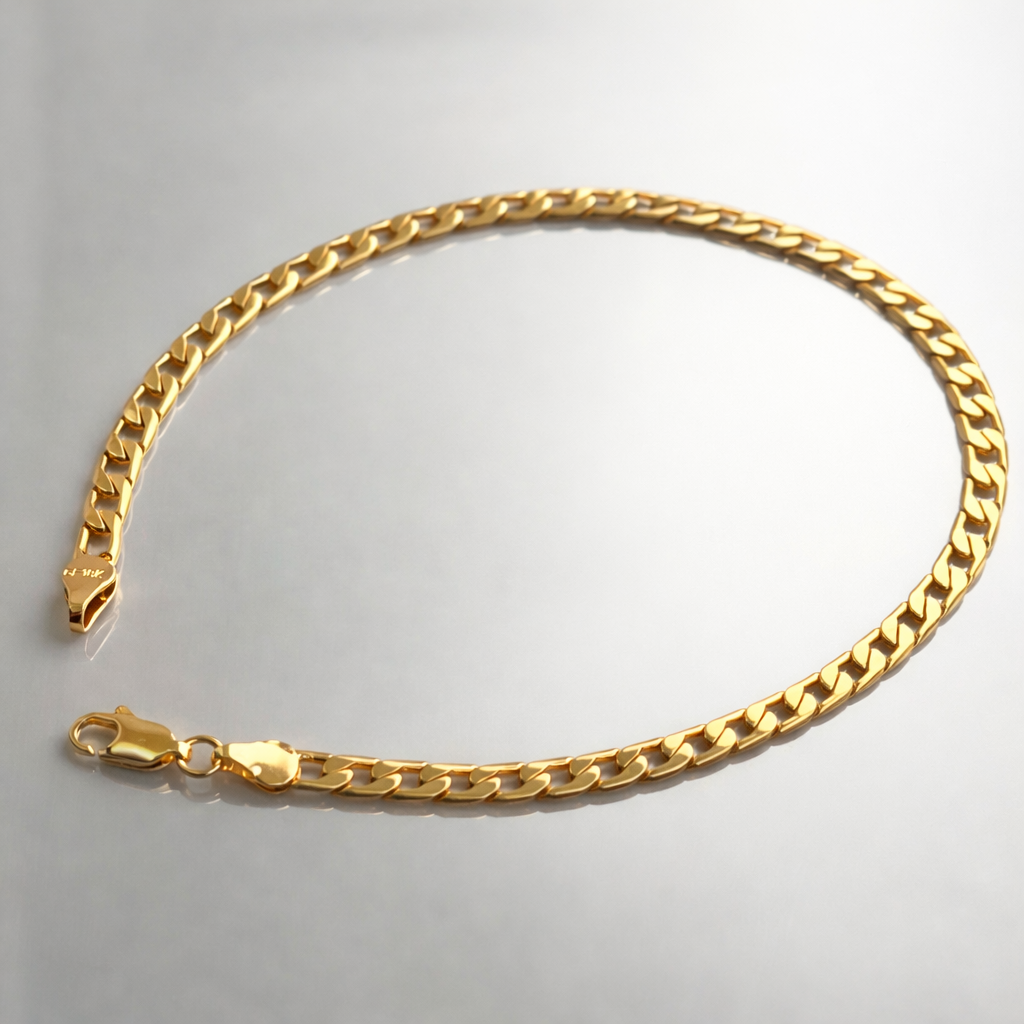 Thia Curb Link Gold Filled Anklet