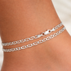 Mariner Link 925 Sterling Silver Anklet