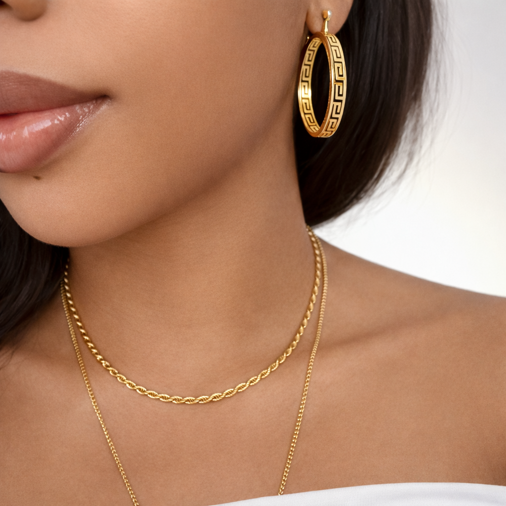 Camille Hoop Earrings