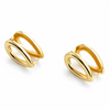 Damore Gold Plated Earrings