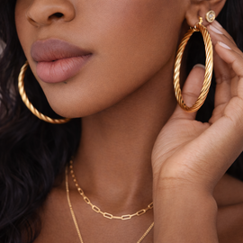 Hailee Hoop Earrings