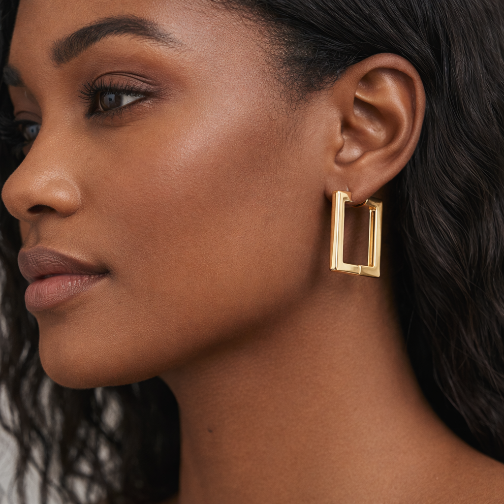 Numy Gold Plated Earrings
