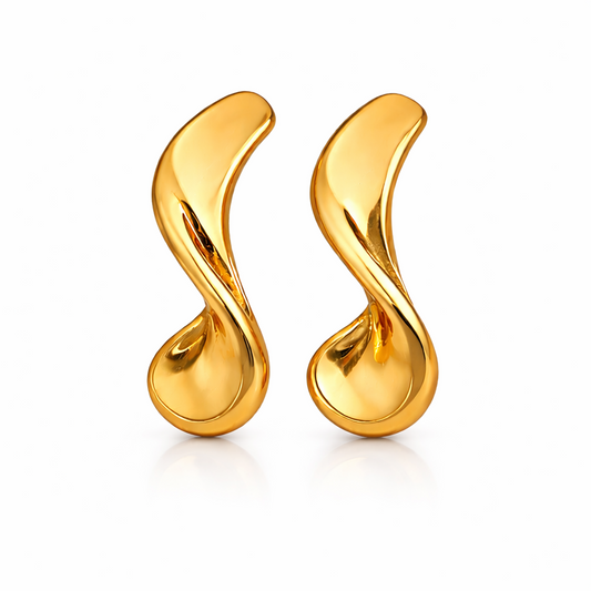Shannon  Gold Plated Earrings