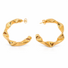 Emmy Gold Plated Earrings