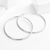 Jayda 925 Sterling Silver Hoop Earrings