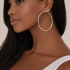 Jayda 925 Sterling Silver Hoop Earrings