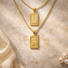 Initial Pendant 18K Gold Filled Necklace