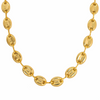 Hollow Puff 18k Gold Filled Mariner Link Chain-12mm
