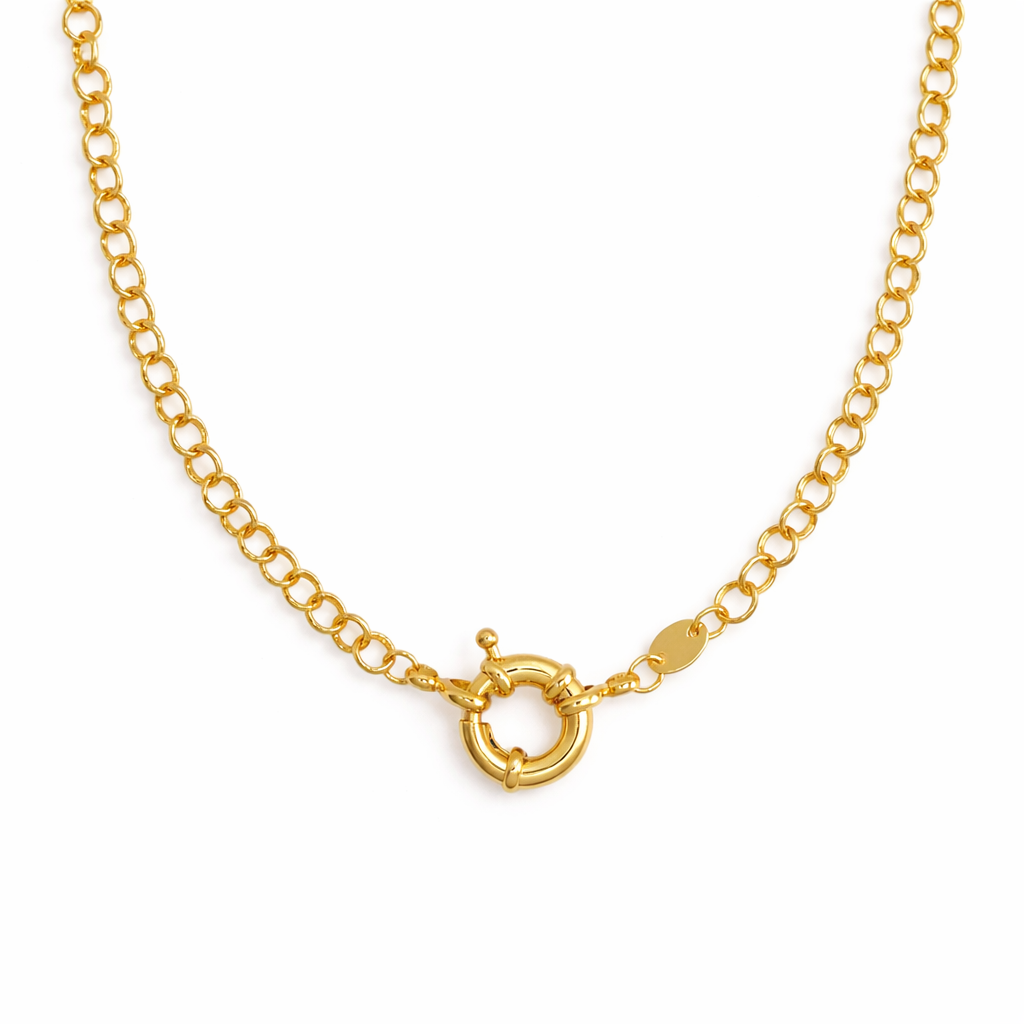 Jae Cross Pendant 18k Gold Filled Necklace