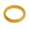 Chardae Chunky Gold Plated Bangle