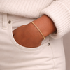 Dior Curb Link 18k Gold Filled Bracelet