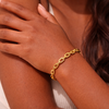 Dalia Rolo Link 18k Gold Filled Bracelet