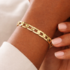 Kora Open Link 18k Gold Filled Bracelet