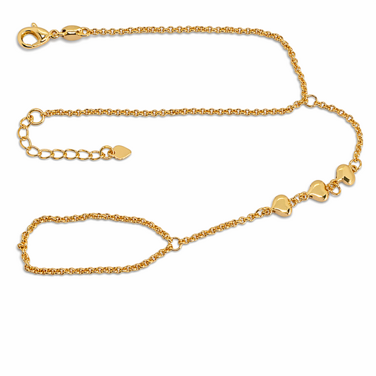 Gia Harness 18k Gold Filled Bracelet
