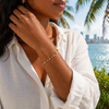 Chic Multi Color 18k Gold Filled Bracelet