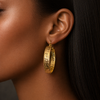 Bella Gold Plated Earrings