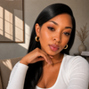 Jennie Half Hoop Gold Plated Earrings