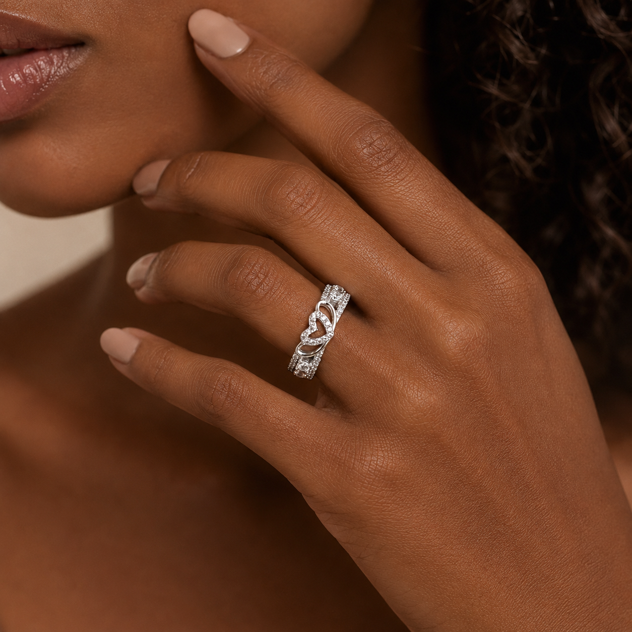 Mi Amor Sterling Silver Ring