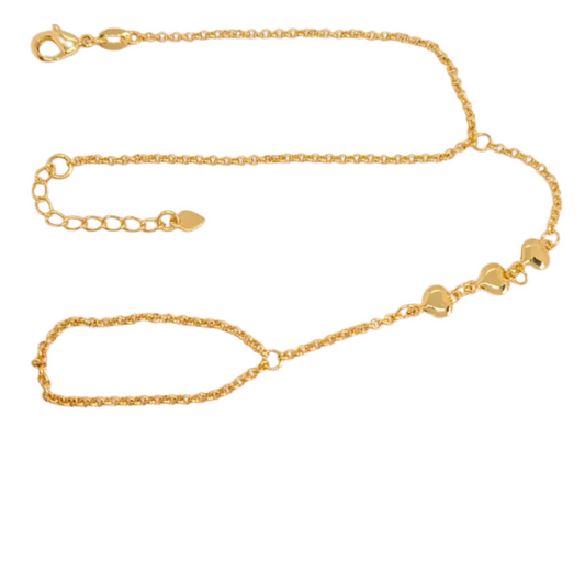 Gia Harness Bracelet-18k Gold Filled