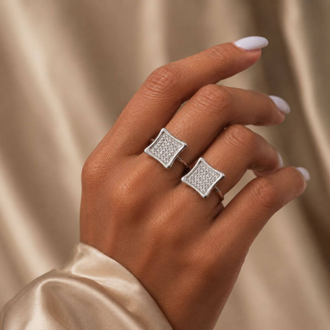 Lena 925 Sterling Silver Ring