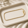 Milan Tennis Gold Filled Anklet