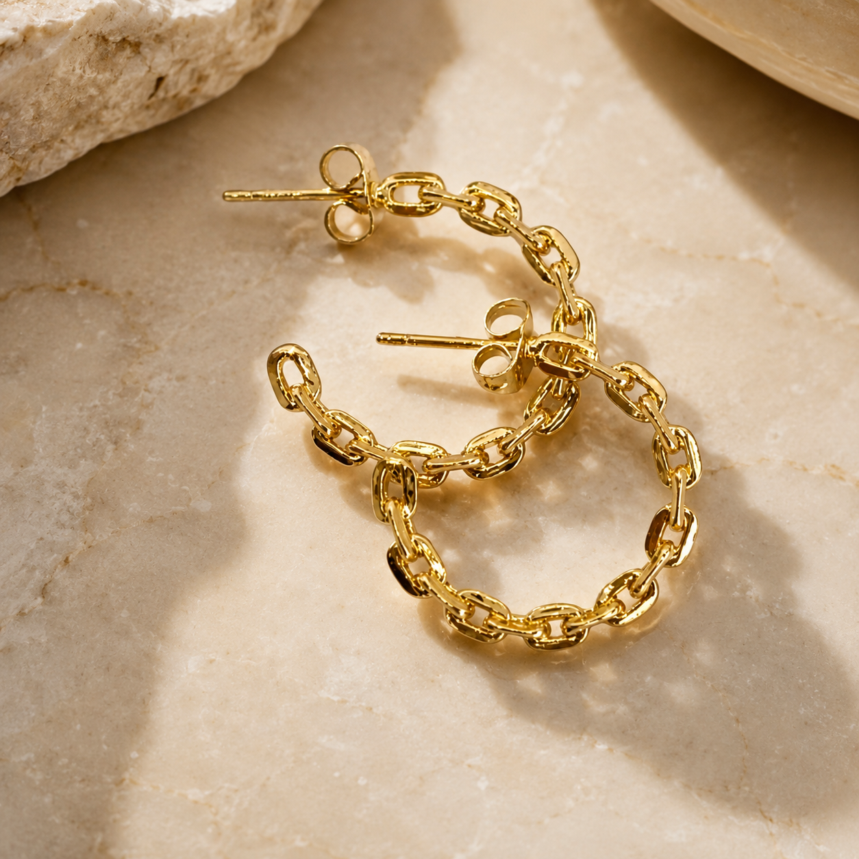 Maddie Gold Plated Earrings