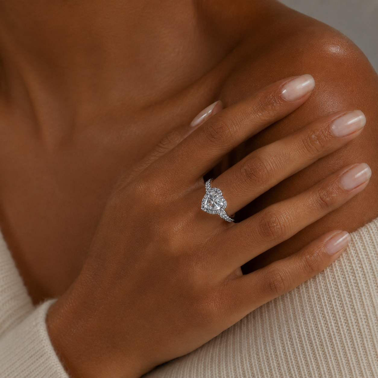 Heart Me Sterling Silver Ring