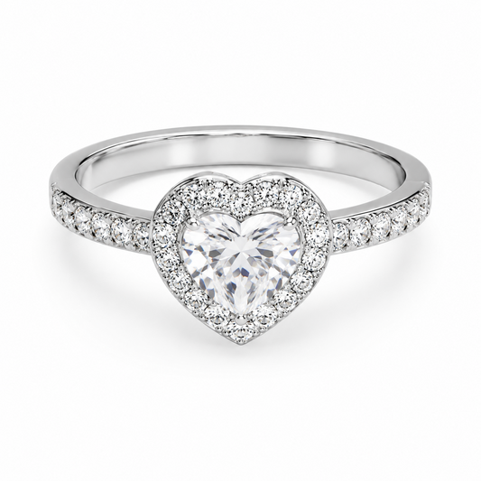 Heart Me Sterling Silver Ring