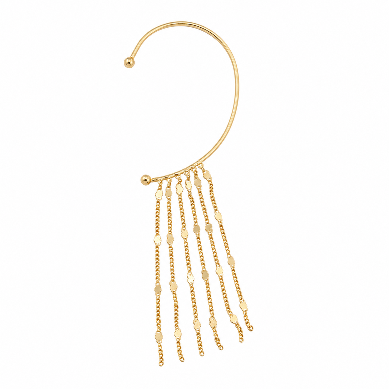 Nori Long Cuff Earrings