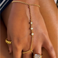 Gia Harness Bracelet-18k Gold Filled