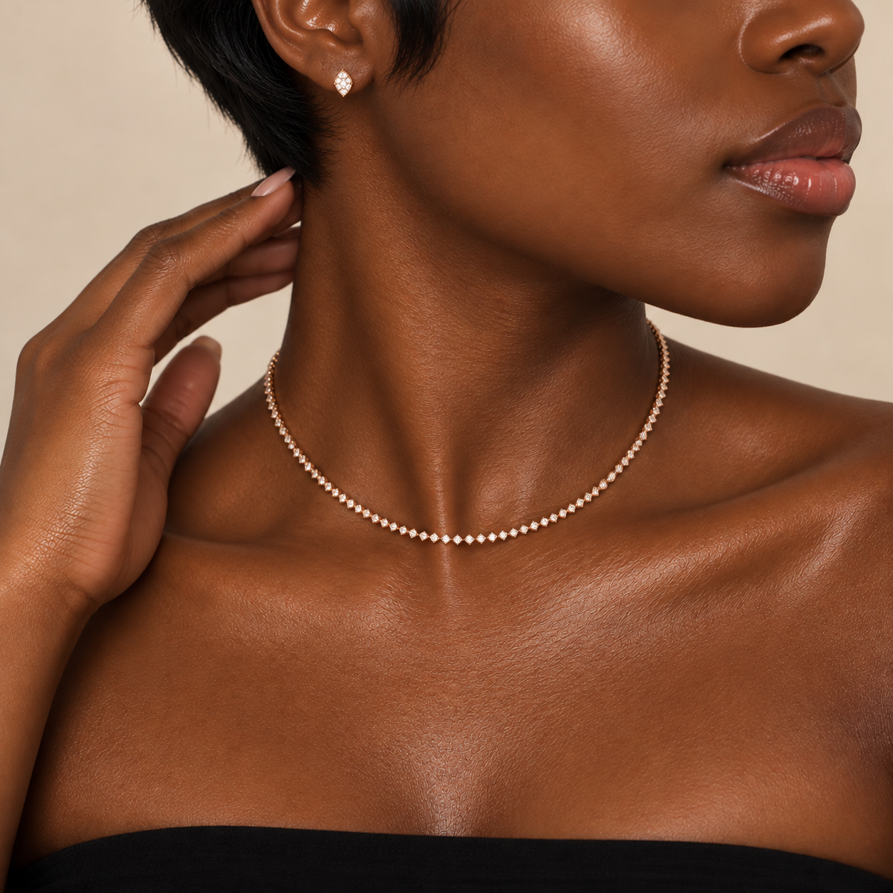 Opulence Tennis Necklace