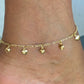 Figaro Link Hearts Anklet