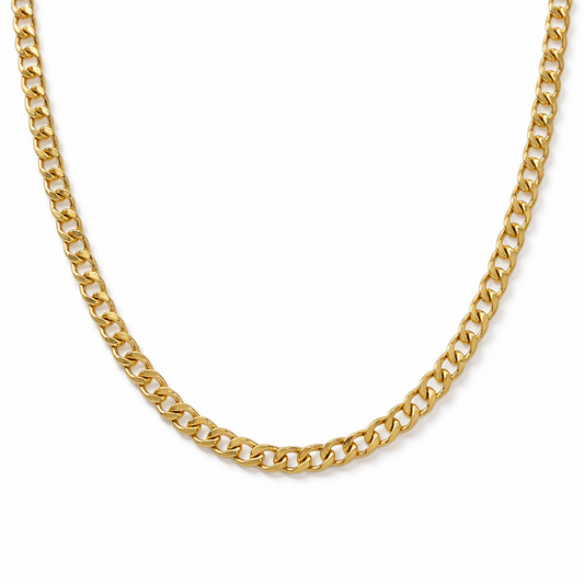 Cuban Link 18k Gold Filled Chain