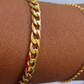 Cuban Link Bracelet-18k Gold Filled