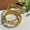 Sienna Gold Plated Hoop Earrings