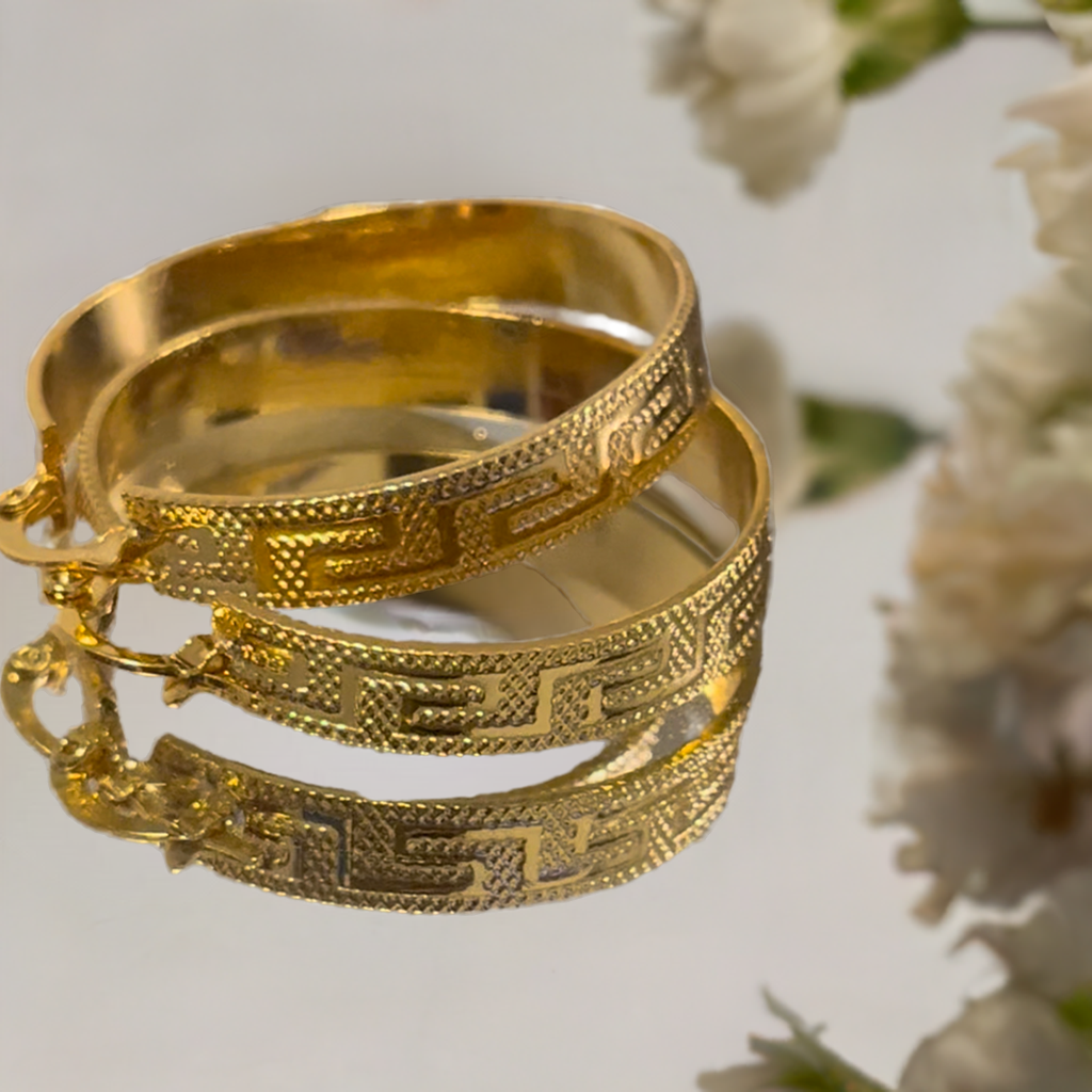 Bella Earrings-18k Gold Plated