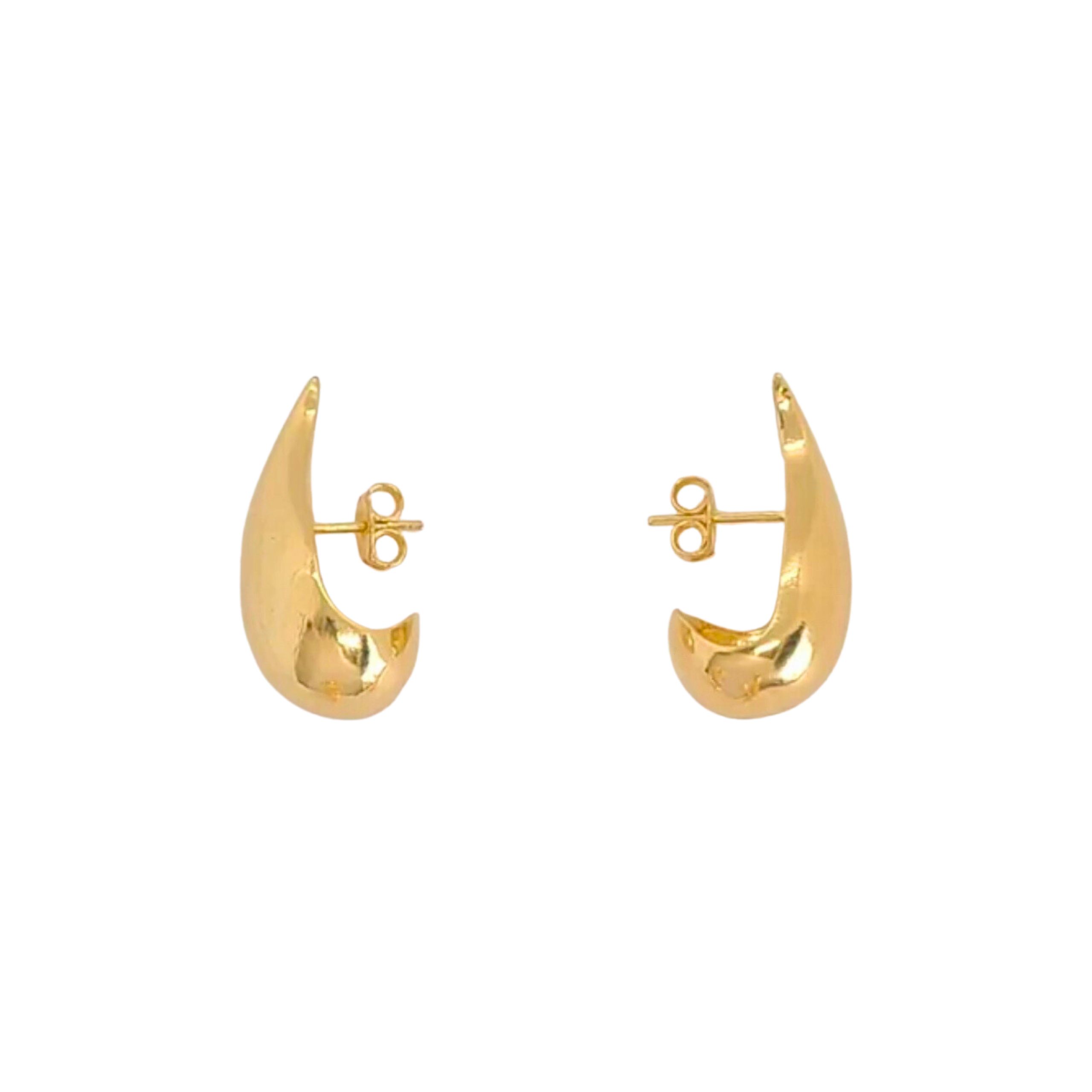 Monae Chunky Earrings-18k Gold Filled